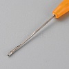 Plastic Crochet Hooks for Hair TOOL-WH0053-30A-3
