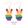 Alloy Dangle Earrings DT7553-9-1
