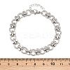 304 Stainless Steel Link Chain Bracelets for Women BJEW-H207-01F-P-5