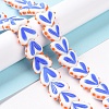 Heart Handmade Lampwork Beads Strands LAMP-G150-01A-2