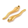 Ion Plating(IP) 304 Stainless Steel Pendants STAS-N103-173G-2