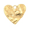 304 Stainless Steel Pendants STAS-L080-020G-1