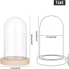 Glass Dome Cover ODIS-WH0010-41B-2