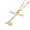 304 Stainless Steel Pendant Necklaces LS-NJEW-H029-02G-T-1