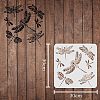 Plastic Reusable Drawing Painting Stencils Templates DIY-WH0172-231-1-2