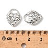Brass Micro Pave Cubic Zirconia Pendants KK-K351-63P-3