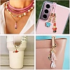 24Pcs 6 Styles Rack Plating Alloy Enamel Pendants ENAM-YW0005-71-6