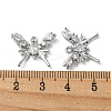 Brass Micro Pave Cubic Zirconia Pendants KK-H460-52P-3