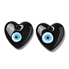 Handmade Evil Eye Lampwork Pendants LAMP-F035-11D-1