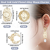 DIY Moon Jewelry Making Finding Kit DIY-CN0002-69-2