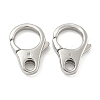 Non-Tarnish 304 Stainless Steel Lobster Claw Clasps LS-STAS-O002-02P-1