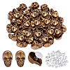 50Pcs Skull Alloy Rivets FIND-PH0062-02AG-1