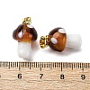 Handmade Lampwork Pendants LAMP-S069-08G-05-3