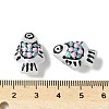 Baking Paint Glass Enamel Beads BLOW-D300-03A-4