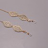 Zinc Alloy Eyeglasses Chains AJEW-TAC0028-11KCG-2