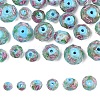 30Pcs 3 Styles Handmade Gold Sand Lampwork Bead LAMP-YW0001-35-1