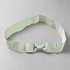 Women's Faux Suede Bowknot Stretchable Hat Band AJEW-WH0696-082M-1