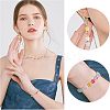 240Pcs 6 Colors Transparent Spray Painted Glass Beads GLAA-FH0001-28-5