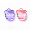 Transparent Acrylic Pendants TACR-S154-28B-2