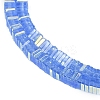 Electroplate Glass Beads Strands GLAA-B023-01A-08-3
