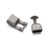 Alloy Snap Lock Clasps PALLOY-TAC0009-24AS-4