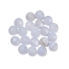 Natural Blue Lace Agate Cabochons G-B146-02B-6mm-1