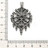 Halloween 316 Surgical Stainless Steel Pendants X-STAS-A123-01C-AS-3