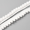 Polyester Lace Trim OCOR-WH0073-94C-1