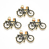 Light Gold Plated Alloy Jewelry Enamel Pendants PALLOY-Z001-29A-1