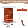 20M Round Cowhide Leather Cord WL-WH0015-01A-01-2