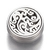 304 Stainless Steel Diffuser Locket Aromatherapy Essential Oil AJEW-N025-04P-5