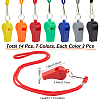 ABS Plastic Sports Outdoor Whistles NJEW-CN0001-09A-2