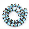 Handmade Gold Sand Lampwork Beads LAMP-T006-02J-2