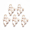 Alloy Enamel Pendants ENAM-Q442-022-RS-1