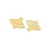 Brass Laser Cut Hollow Connector Charms KK-K277-12G-2