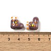 Handmade Lampwork Bumpy Beads Strands LAMP-U001-01C-1-4