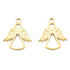 Ion Plating(IP) 201 Stainless Steel Pendants STAS-N098-255LG-1