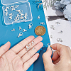 36Pcs 3 Styles 304 Stainless Steel Lobster Claw Clasps STAS-UN0050-08-2