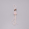 Irregular Gemstone Hanging Pendant Decoration LS-HJEW-TAC0001-10D-1