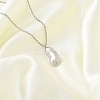 304 Stainless Steel Pendant Necklace NJEW-K255-23P-2