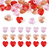 30Pcs 3 Colors Transparent Glass Beads GLAA-TA0003-59-1