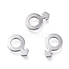 Tarnish Resistant Smooth 304 Stainless Steel Charms LS-STAS-M281-04P-1