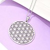 Non-Tarnish 201 Stainless Steel Pendant Necklaces NJEW-S105-JN624-45-1-1