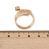 8Pcs Brass Rhinestone Finger Cuff Rings Set LS-RJEW-P157-01G-3