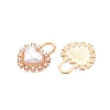 Alloy Rhinestone Pendants PALLOY-N176-80KCG-2