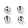 Non-Tarnish Textured 304 Stainless Steel Beads LS-STAS-P306-01D-P-1