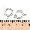 Tarnish Resistant 304 Stainless Steel Spring Ring Clasps STAS-R083-04-3