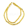 Electroplated Synthetic Non-Magnetic Synthetic Hematite Beads Strands G-I360-I01-01-2