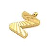 Ion Plating(IP) 304 Stainless Steel Charms STAS-G345-01G-Z-2