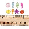 250Pcs 50G Transparent Acrylic Beads TACR-FP0001-04-4